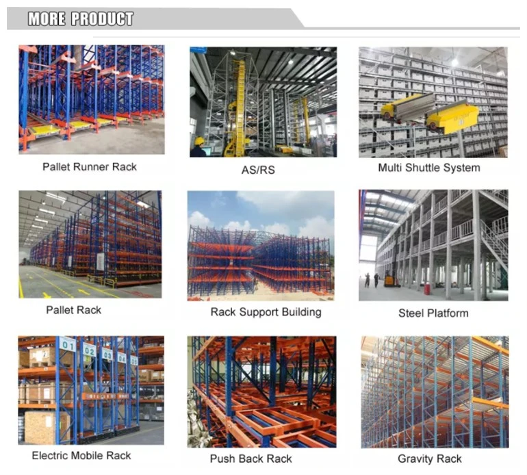 High Quality Radio Shuttle Electric Mobile Pallet Rack