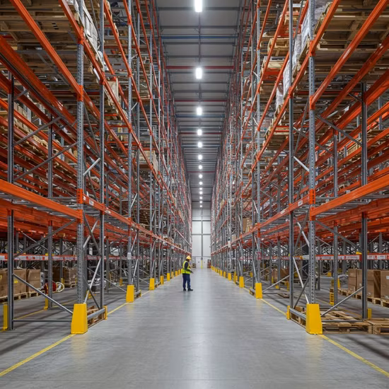 Warehouse Heavy Duty Rack Racking System Warehouse Tire Storage Support Bar for Pallet Rack