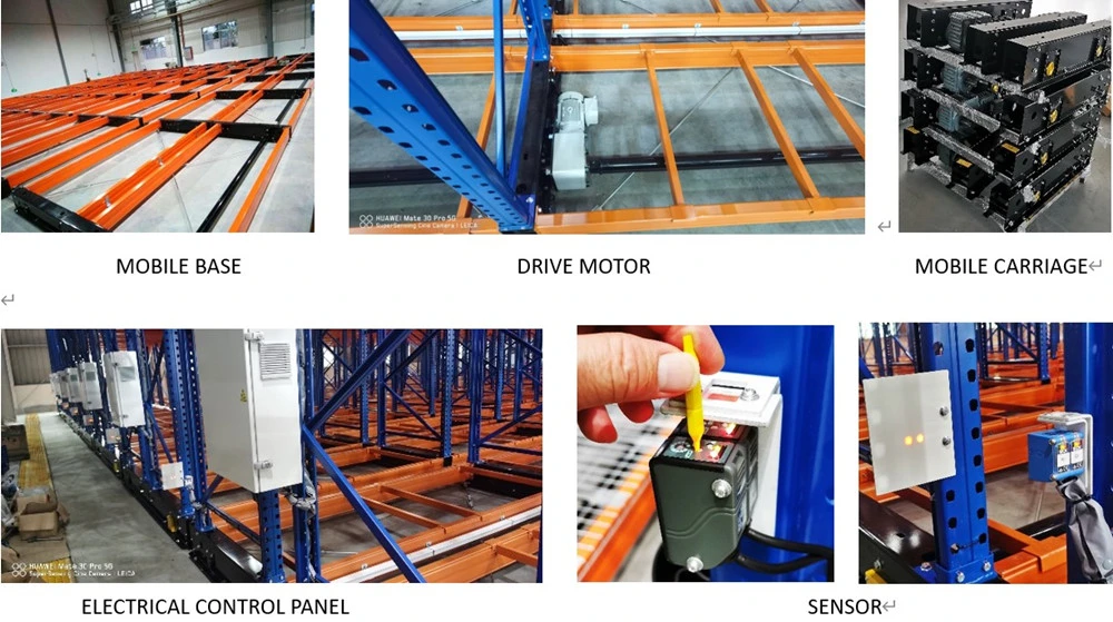 Electrical Drive Mobile Pallet Racking