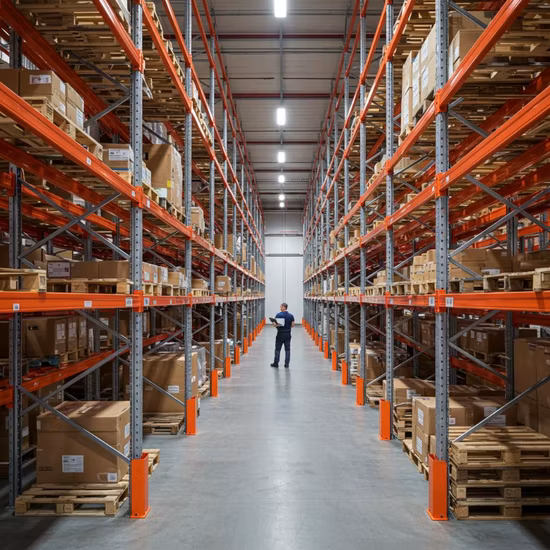 Warehouse Heavy Duty Rack Racking System Warehouse Tire Storage Support Bar for Pallet Rack