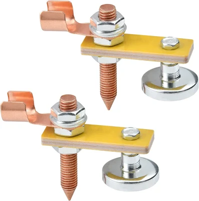 Forte ventosa magnética forte soldador cabeça magnética fio de segurança armação cauda de cobre acessórios para ferramentas de suporte de soldagem
